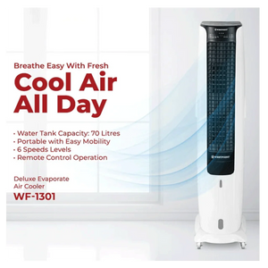 Westpoint WF-1301 Tower Air Cooler - image 2 Westpoint WF-1301 Tower Air Cooler Umar Electronic Store