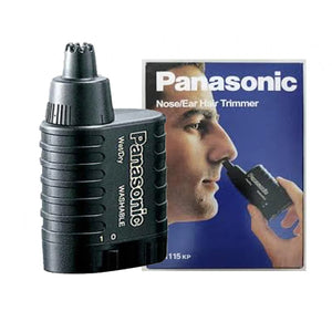Safe Nose Hair Trimmer with Precision Safety Guard - Painless Removal Panasonic ER-115 Compact Nose Trimmer Umar Electronic Store