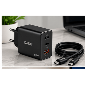 Umar Electronic Store DADU DC-395 65W 3-Port Wall Charger