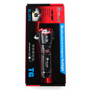 Umar Electronic Store RT1630 RUILANG Multifunctional Emergency Flashlight with Side Light