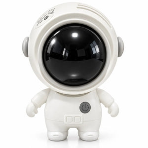 SOGO JPN-412 white astronaut bladeless neck fan, front view