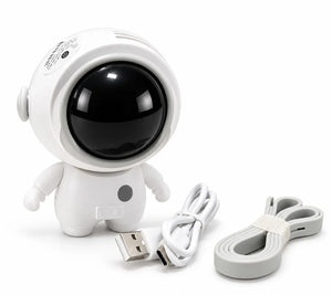 SOGO astronaut neck fan with lanyard strap and USB charging cable