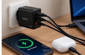 DADU DC-395 65W 3-Port Wall Charger Umar Store DADU DC-395 65W 3-Port Wall Charger Umar Electronic Store
