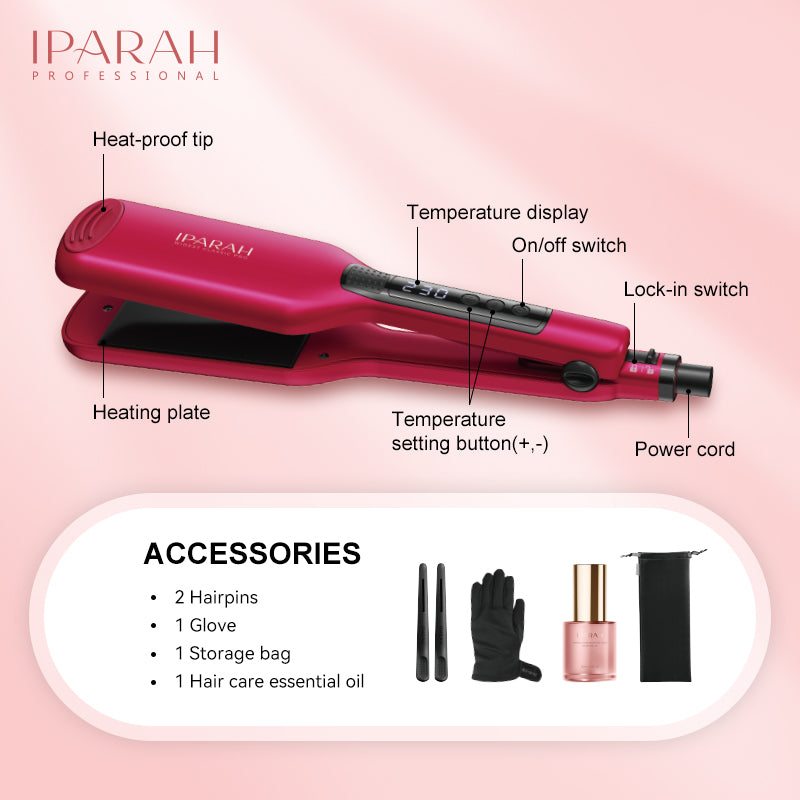 HS P-120 IPARAH PROFESSIONAL HAIR STRAIGHTNER