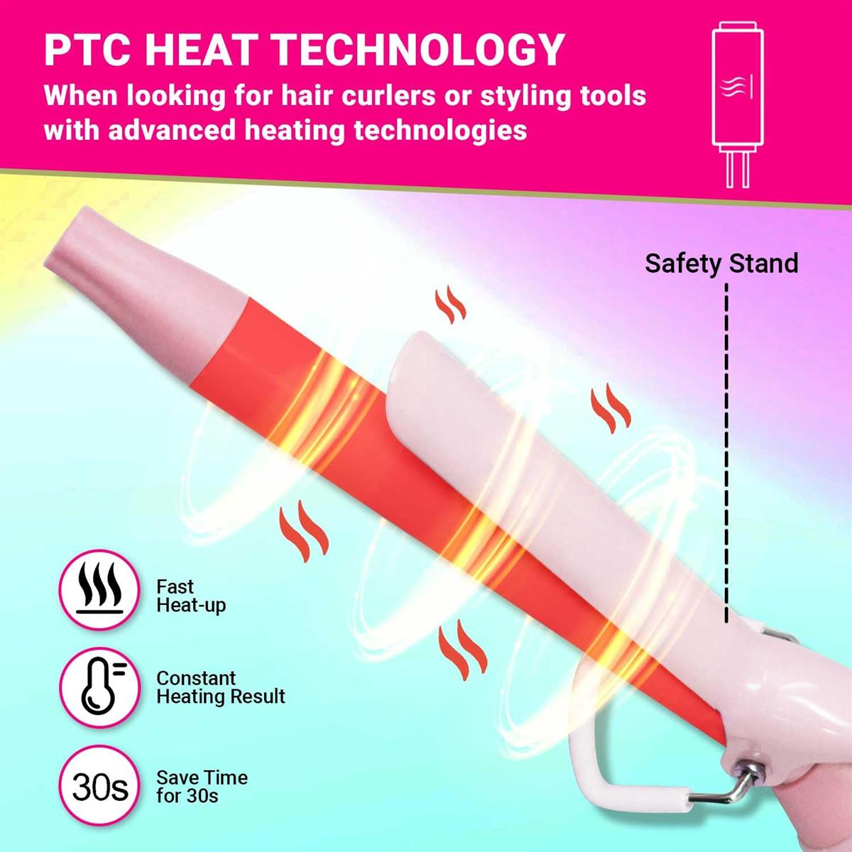 HC V-565 VGR PROFESSIONAL HAIR CURLER