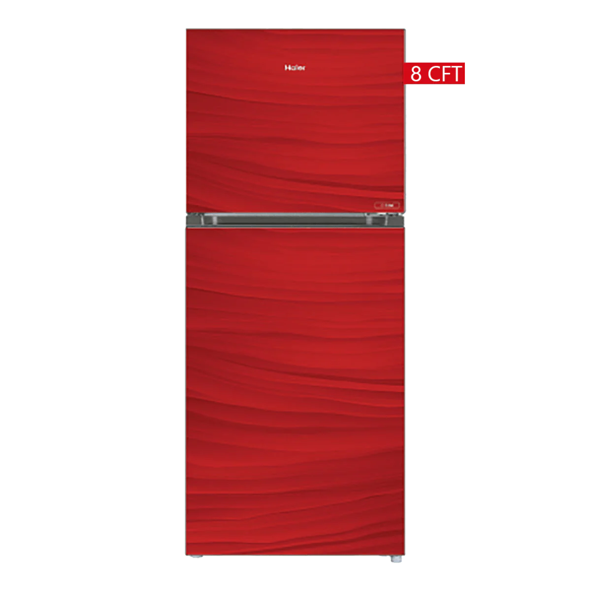 HAIER HRF 216 EPRA RED GLASS NON-INVERTER REFRIGERATOR