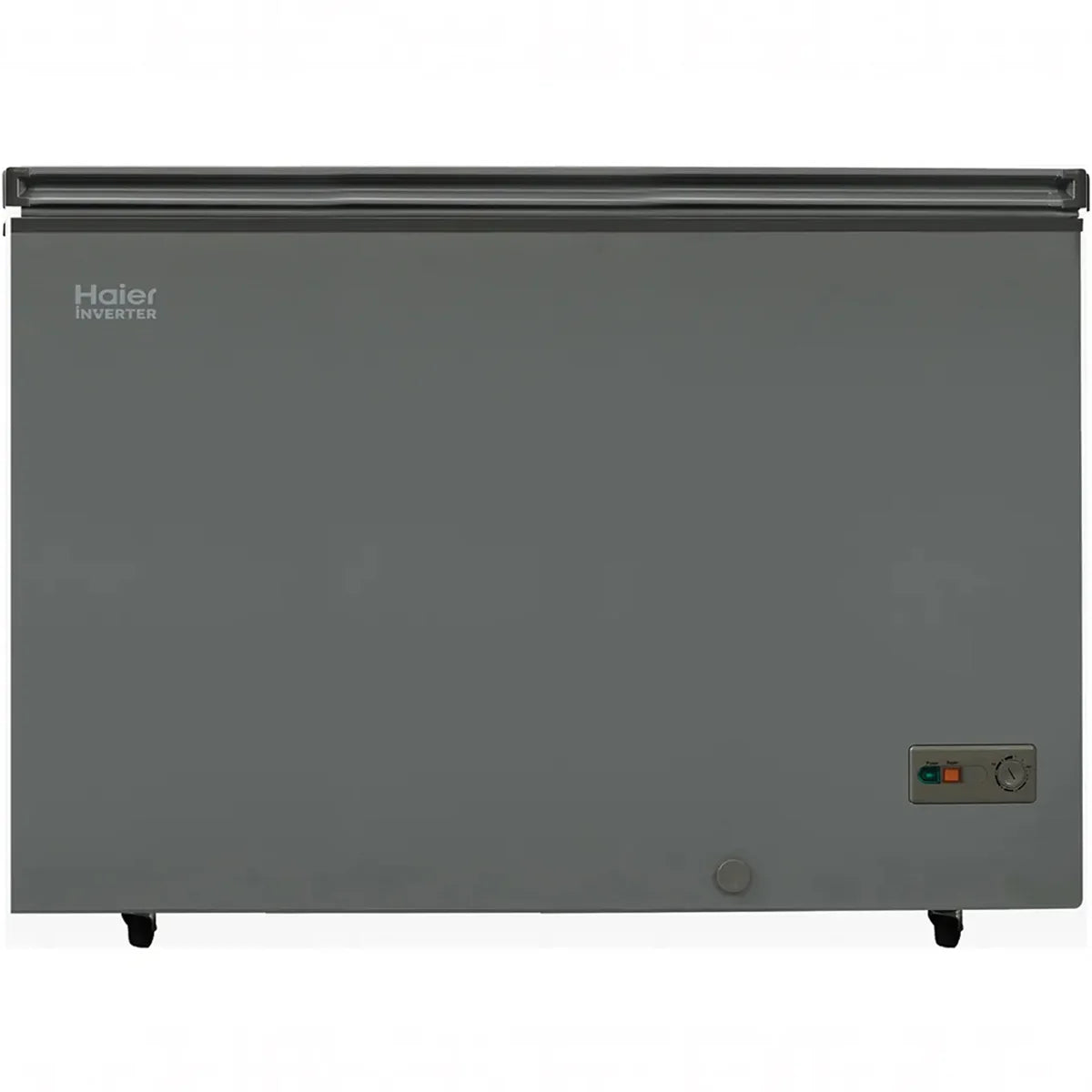 HAIER HDF 285IG GREY INVERTER DEEP FREEZER.