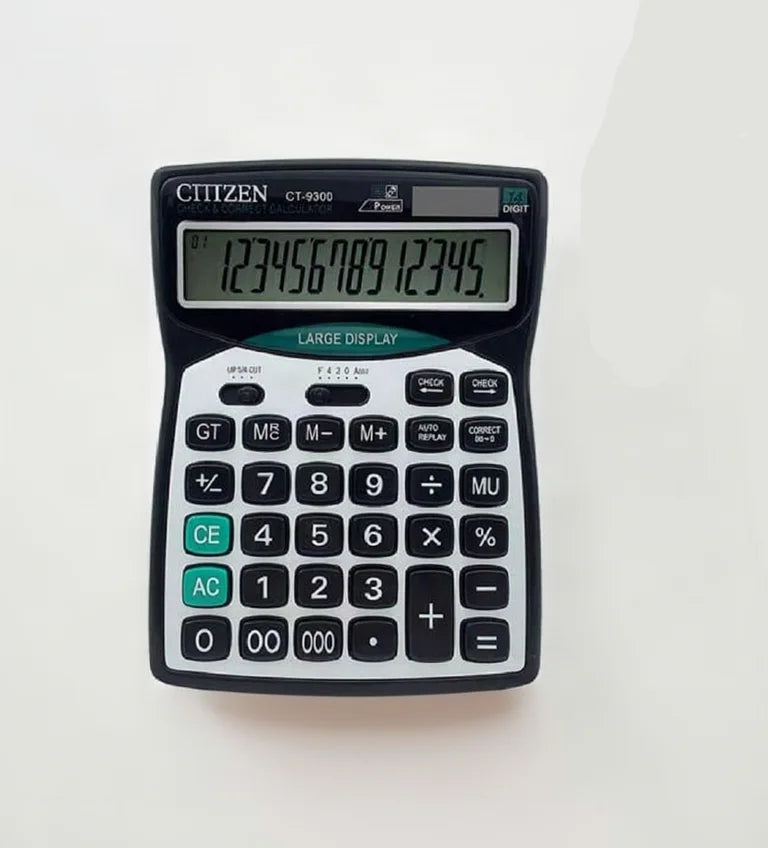 Citizen 9300 Large Calculator (Black) Citizen 9300 Large Calculator (Black) Umar Electronic Store