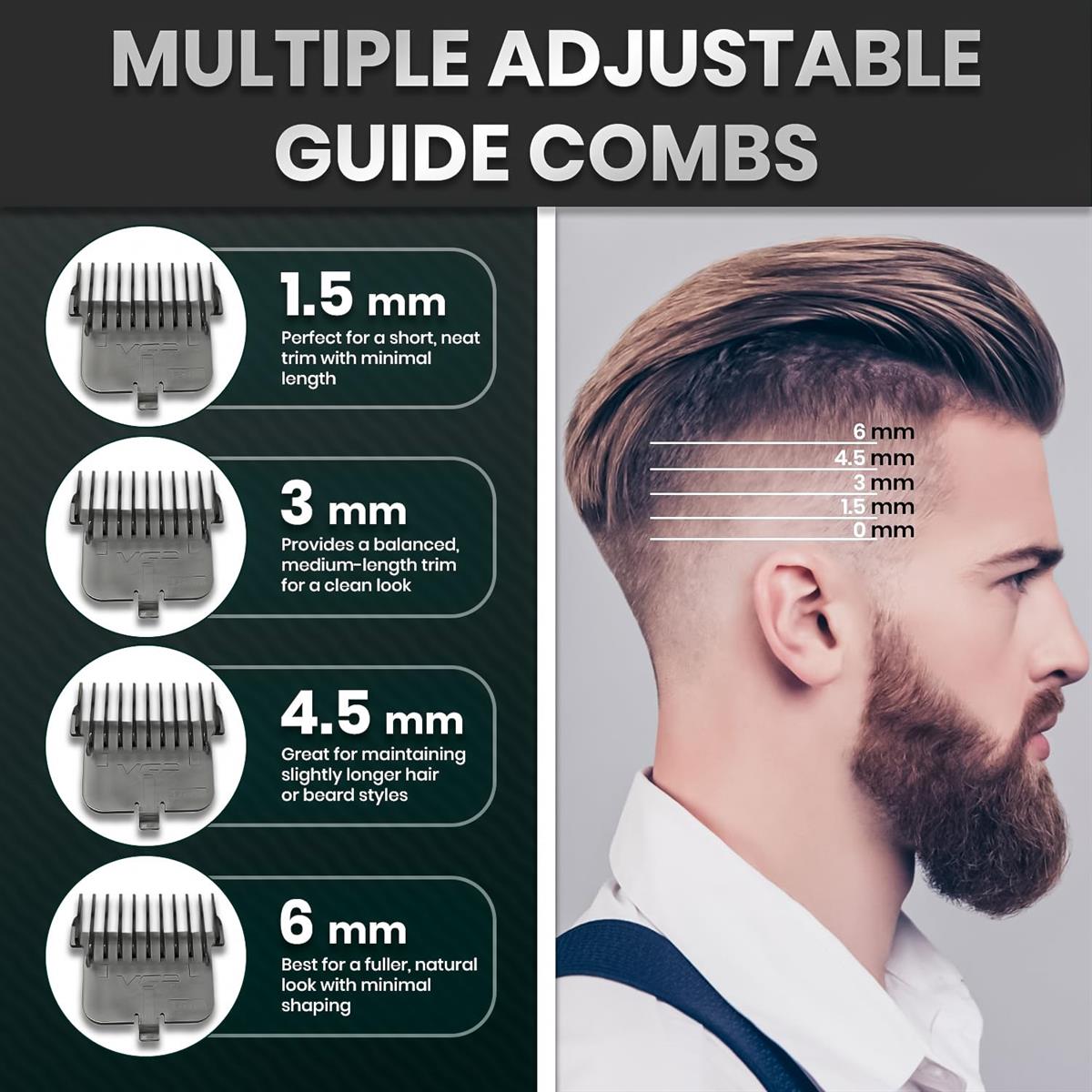 VGR V-900B Digital Professional Hair Trimmer - image 3 VGR V-900B Digital Professional Hair Trimmer Umar Electronic Store