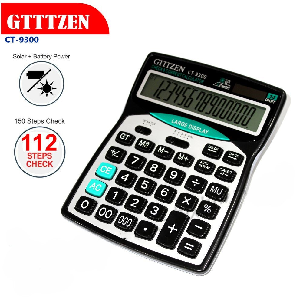 CC-9300 CALCULATOR BLACK CITIZEN