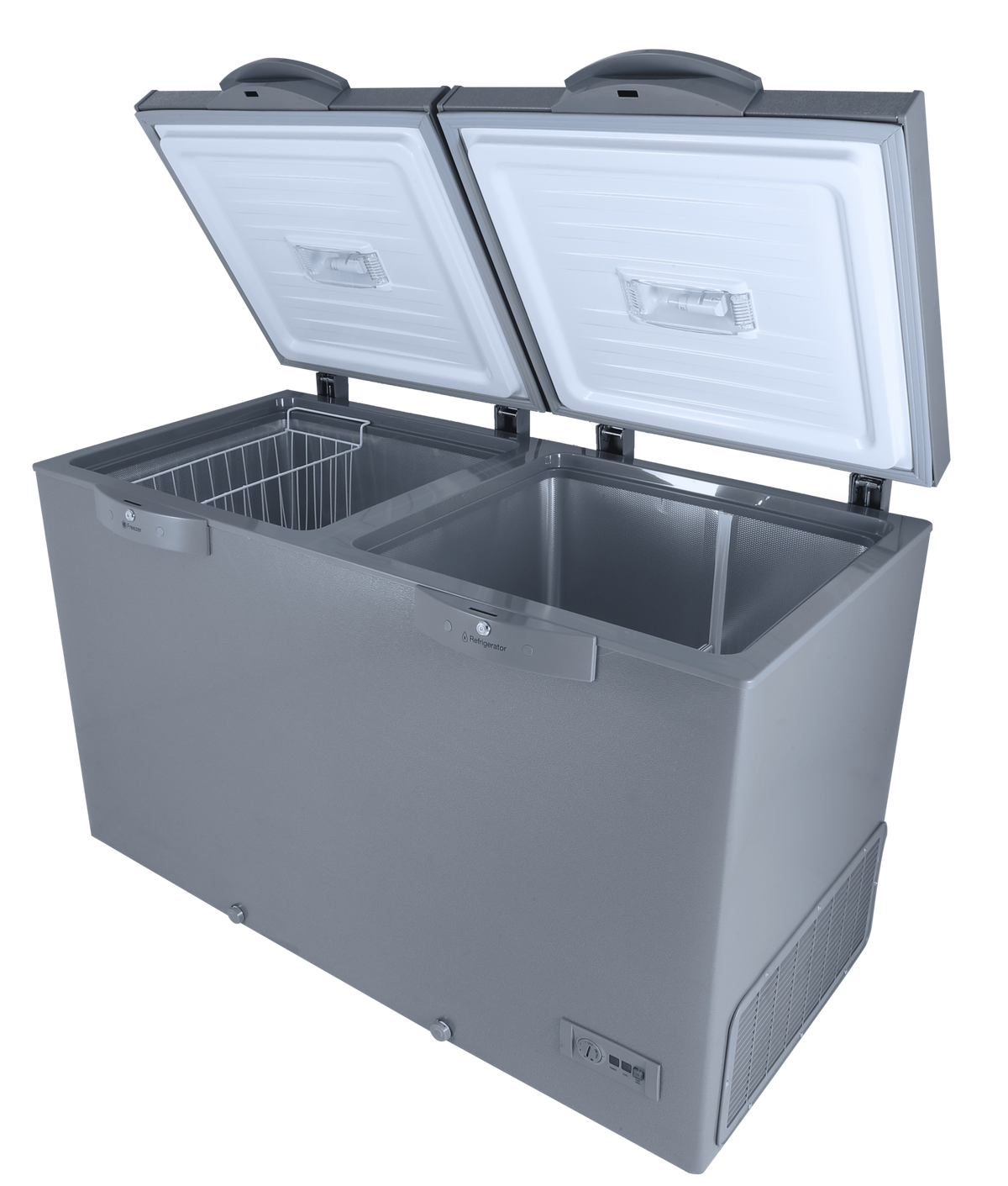 Dawlance CF-91998 Signature Twin Door Chest Freezer (Grey) - image 4 Dawlance CF-91998 Signature Twin Door Chest Freezer (Grey) Umar Electronic Store