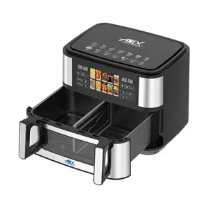 Anex AG-2112 10.5L Digital Dual Basket Air Fryer - image 3 Anex AG-2112 10.5L Digital Dual Basket Air Fryer Umar Electronic Store Anex AG-2112 10.5L Digital Dual Basket Air Fryer Umar Electronic Store