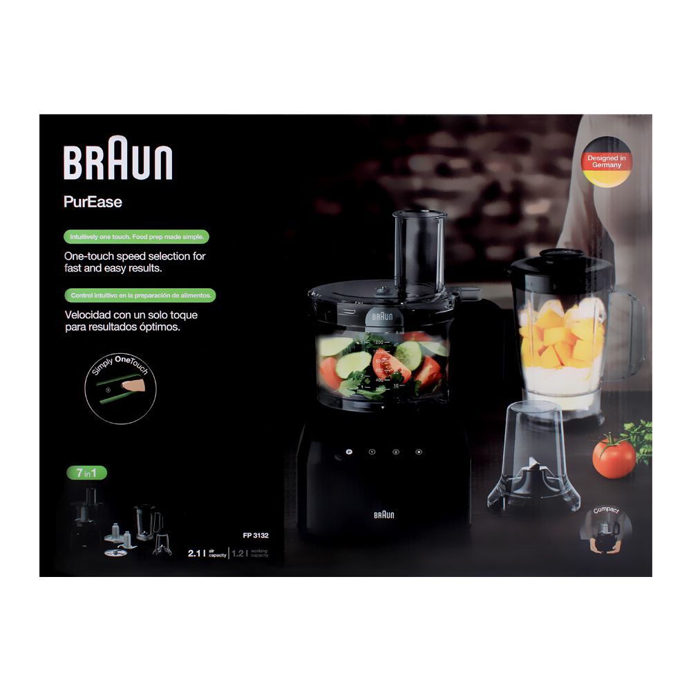 BR FP3132 PUREEASE 7IN1 BRAUN FOOD PROCESSOR