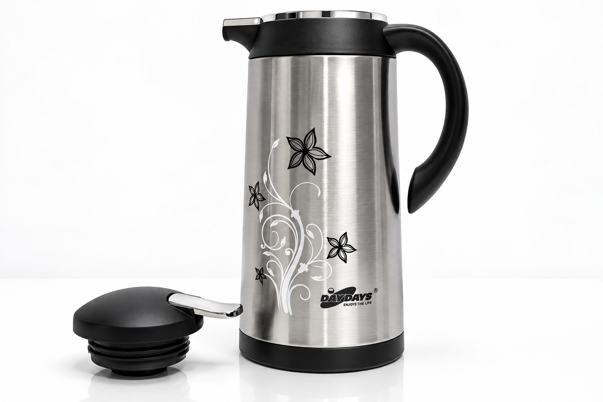 DayDays 4012 1.3L Floral Vacuum Flask DayDays 4012 1.3L Floral Vacuum Flask Umar Electronic Store
