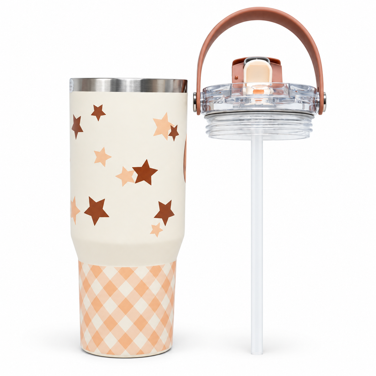 Sitarayuri ZF055 adorable animal print tumbler for fun and functional daily use Sitarayuri ZF055 Cute Animal Insulated Travel Tumbler Umar Electronic Store