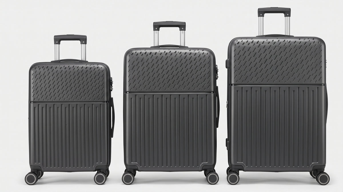 Kazonne SC-8088 Executive Hard-Shell Spinner Suitcase (Graphite Grey)