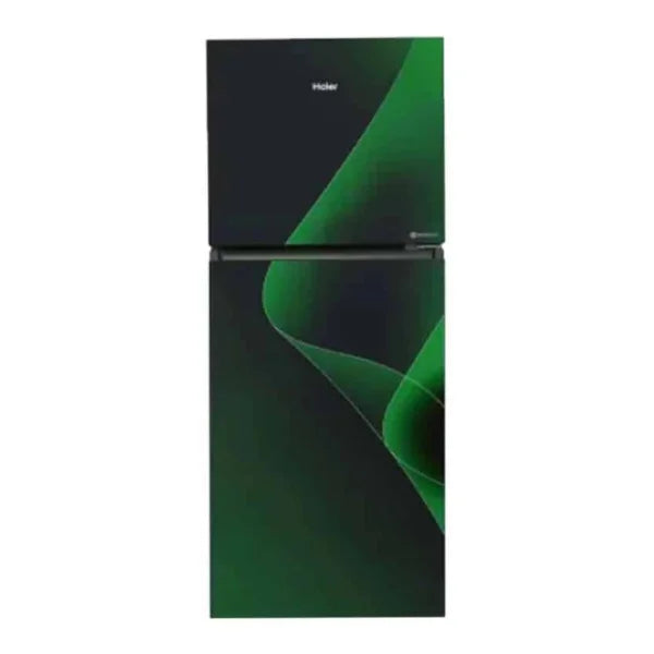 HAIER HRF 538 IPGA GREEN GLASS INVERTER REFRIGERATOR