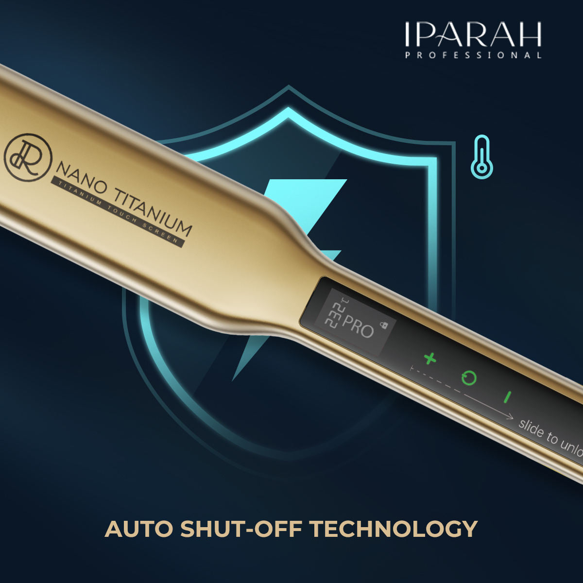 HS P-128B IPARAH PROFESSIONAL HAIR STRAIGHTNER