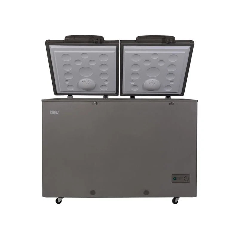 HAIER HDF 385IG GREY INVERTER DEEP FREEZER