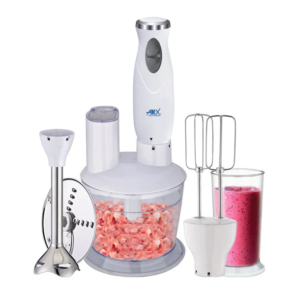 Anex AG-140 Hand Blender with Beater, Chopper and Vegetable Cutter - image 4 Anex AG-140 Hand Blender with Beater, Chopper and Vegetable Cutter Umar Electronic Store