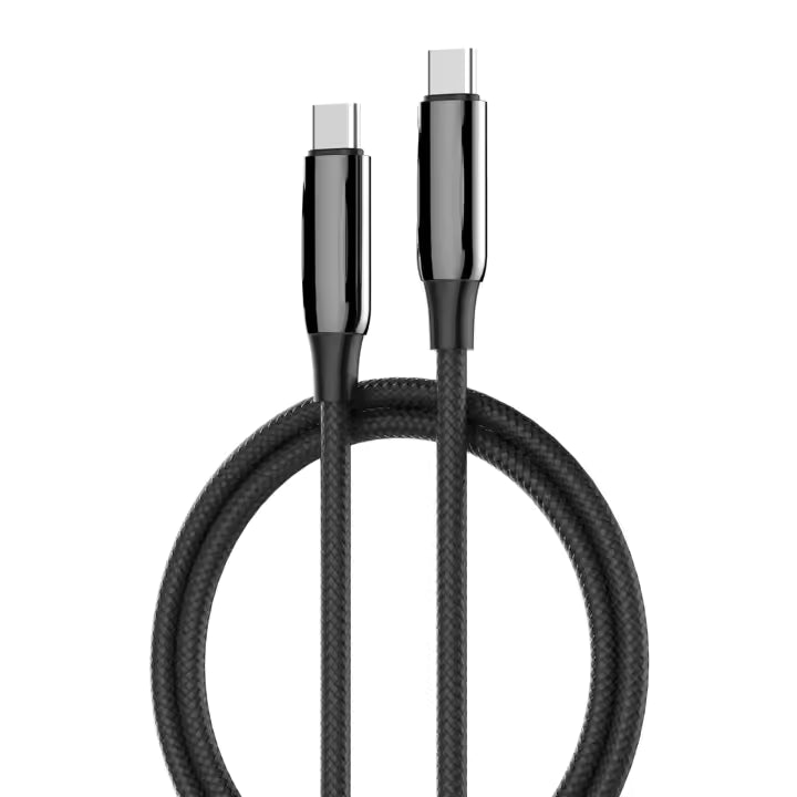 LDNIO LC921 PD-3.1 100W USB-C to USB-C professional fast charging cable 
with premium braided material and smart chip protection 