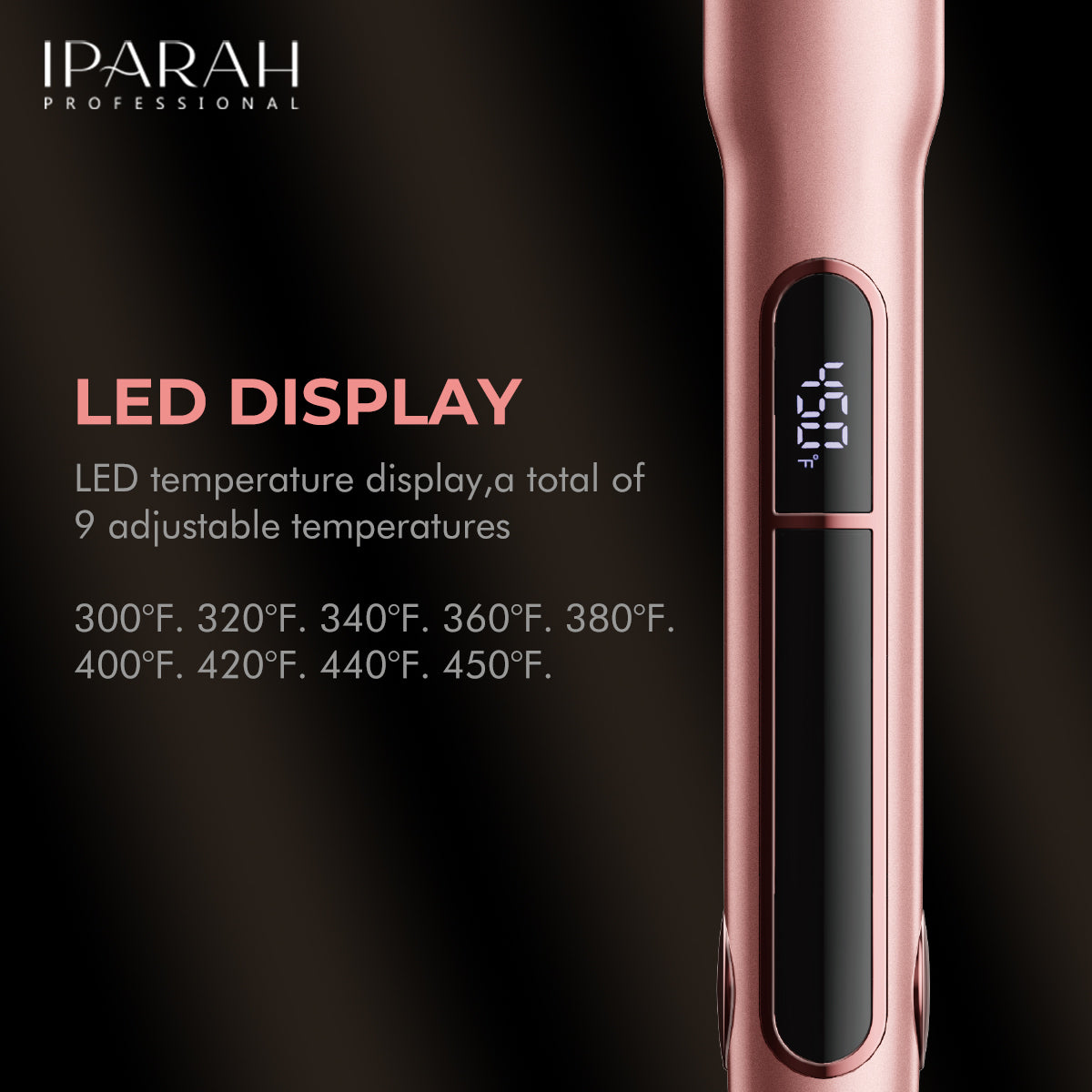 HS P-122 IPARAH PROFESSIONAL HAIR STRAIGHTNER