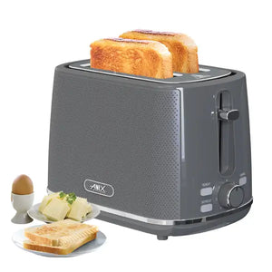 Anex AG-3004 deluxe 2-slice toaster on kitchen counter
