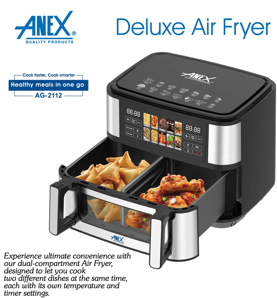 ANEX 2112 DIGITAL DUAL AIR FRYER