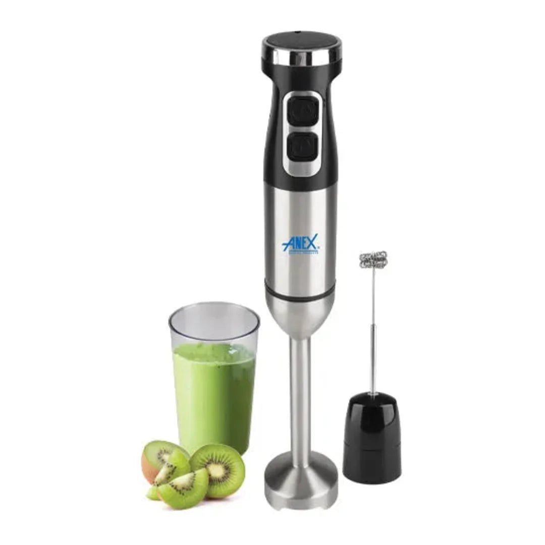 Anex AG-144 Deluxe Hand Blender with Milk Frother 1000W