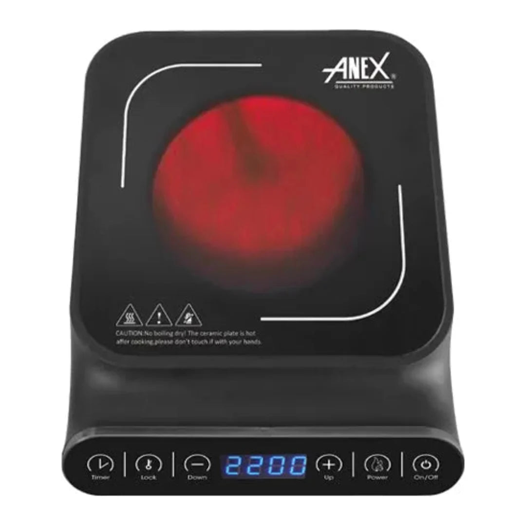 Anex AG-2166EX Deluxe Hot Plate with Timer 2200W