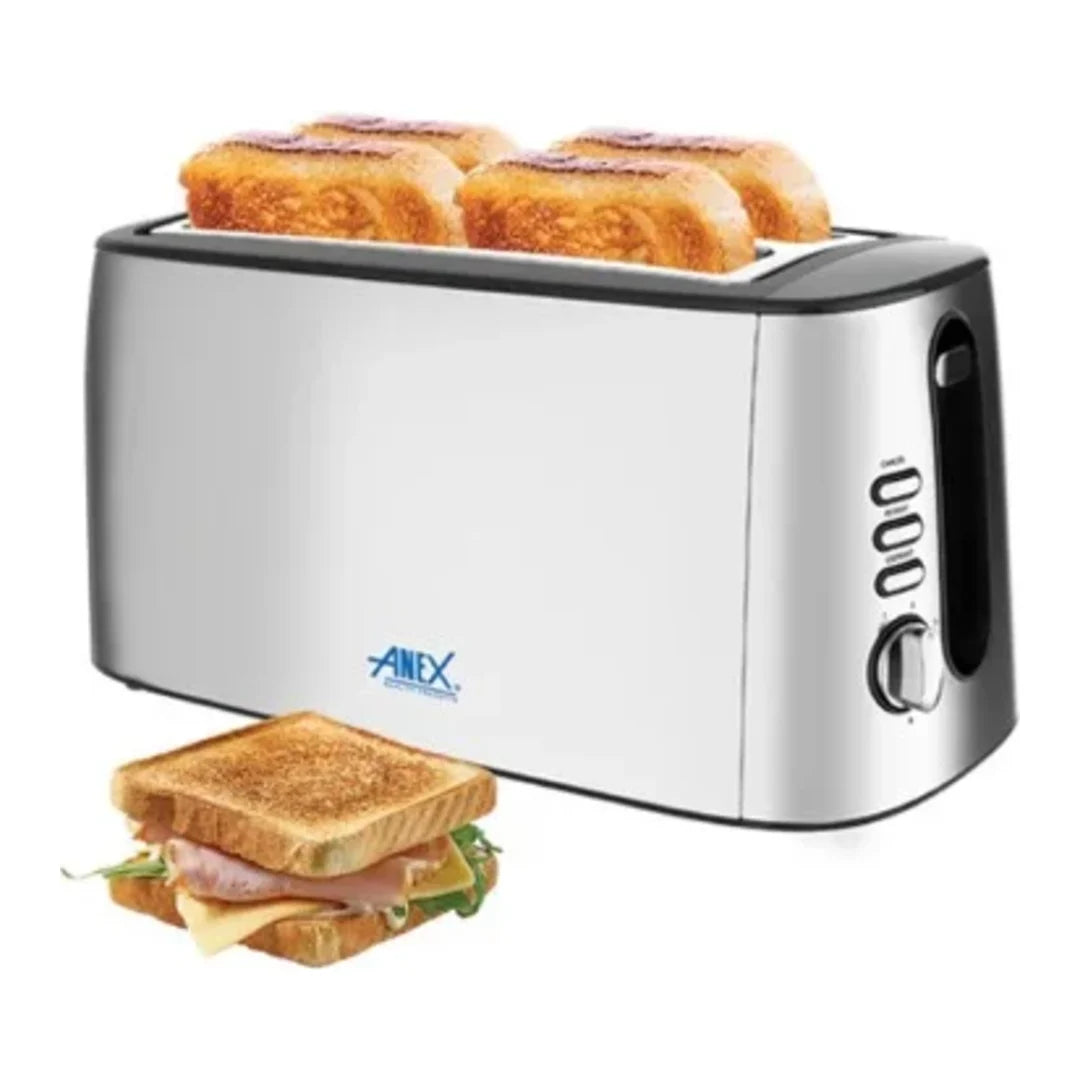 Anex AG-3005 4 Slice Toaster Stainless Steel - view 2
