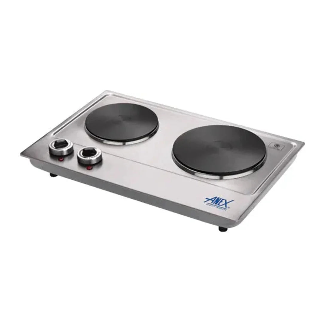 Anex AG-3062 Stainless Steel Double Hot Plate 2500W