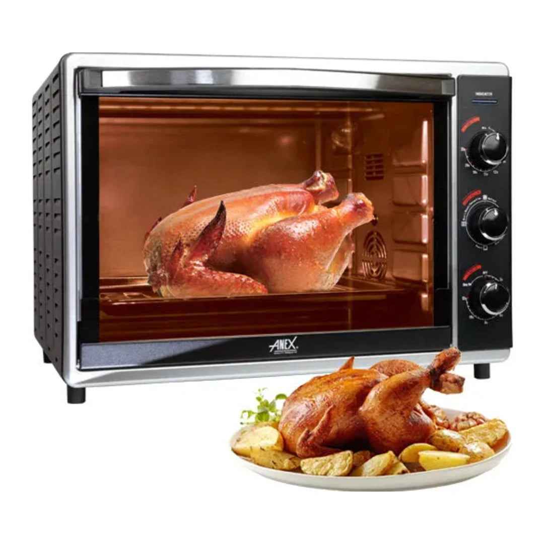 Anex AG-3070 Deluxe Convection Oven with BBQ Grill Rotisserie