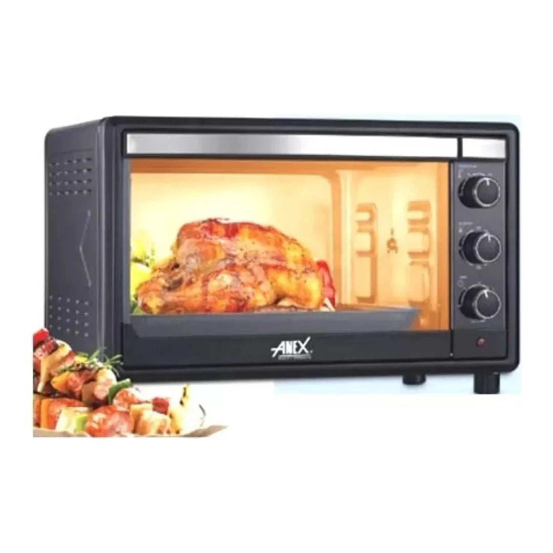 Anex AG-3073 Oven Toaster BBQ with Grill and Pizza Pan 45L