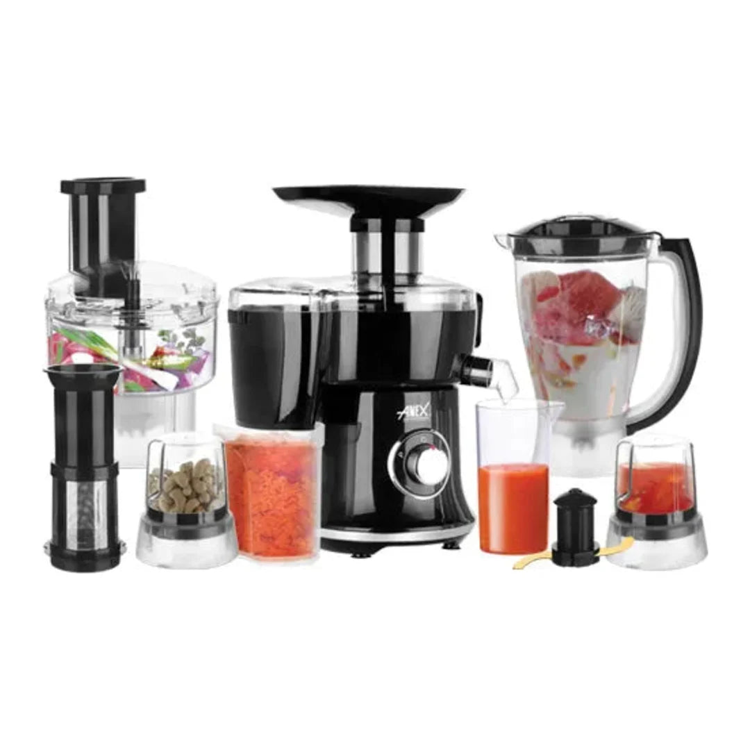 Anex AG-3153EX Deluxe Kitchen Robot with Titanium Blades