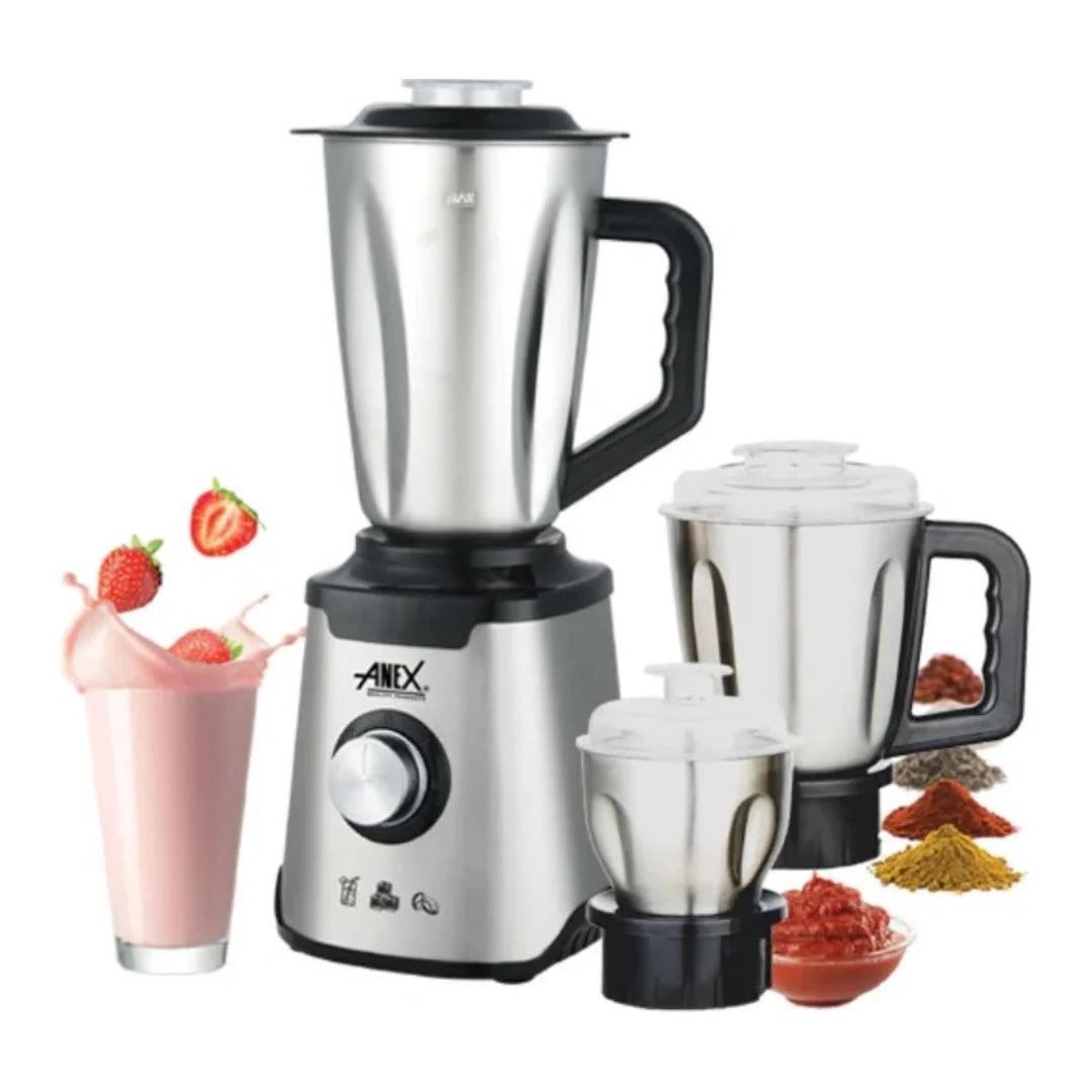 Anex AG-6133 SS Deluxe Blender and Grinder