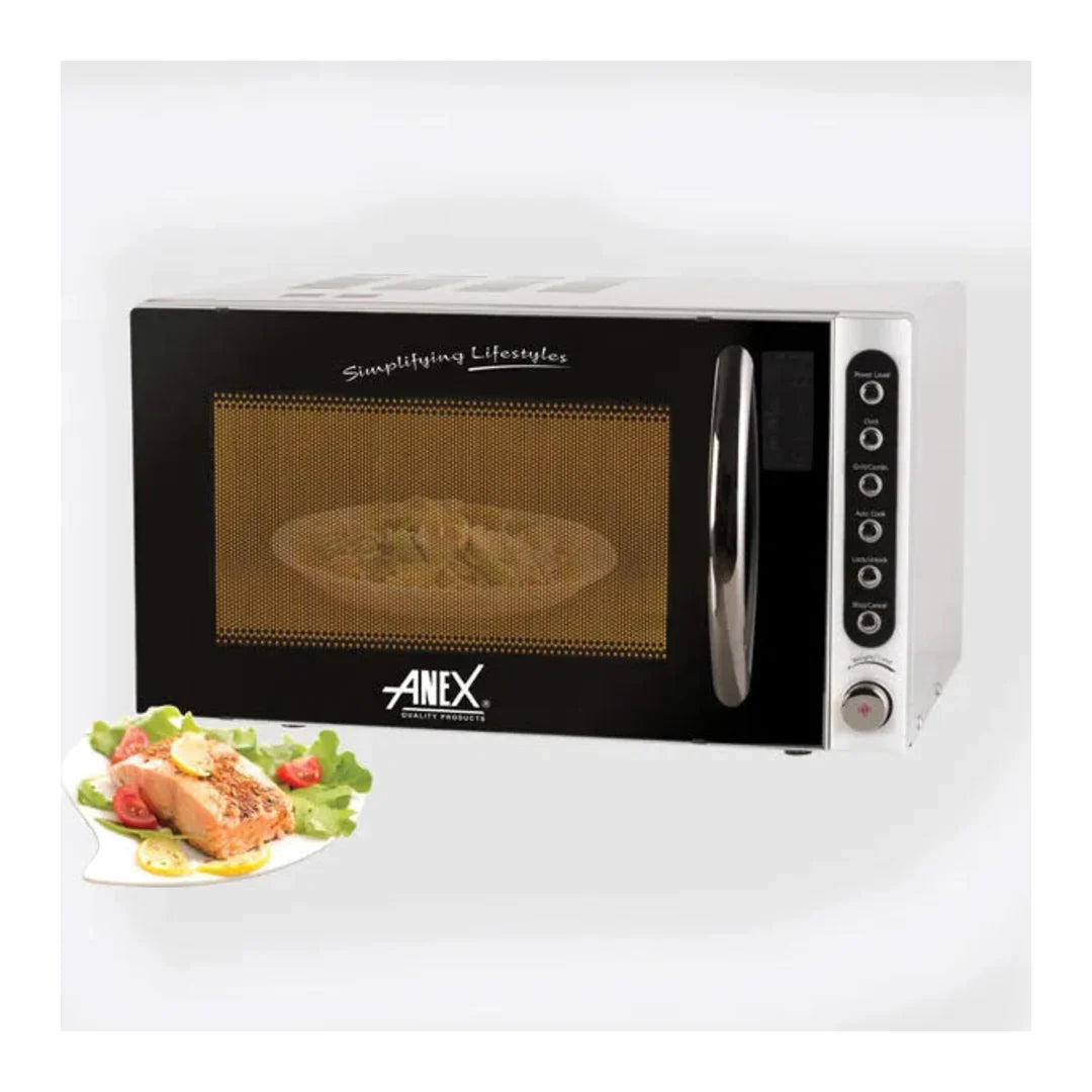 Anex AG-9031 Deluxe Digital Microwave Oven with Grill