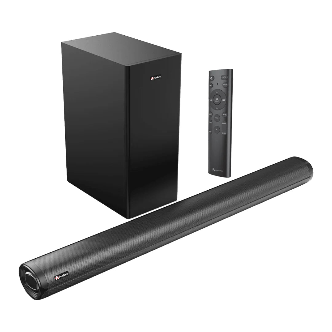 Audionic Elite Bar-1200 2.1 Soundbar with Wireless Subwoofer