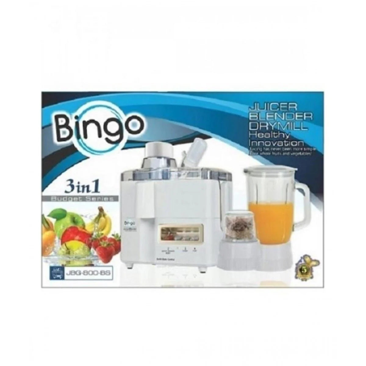 BGI-JBG 800 HEAVY DUTY 3IN1 JUICER/BLENDER BINGO