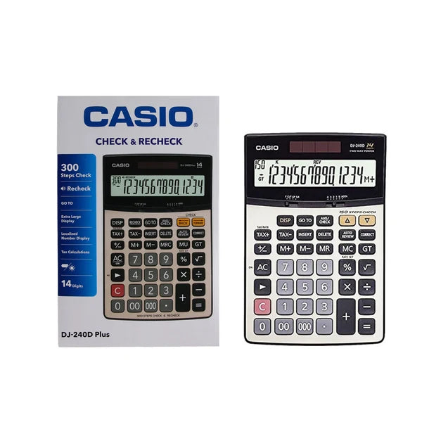 CC-240DJP CASIO DJ PLUS CALCULATOR (O)
