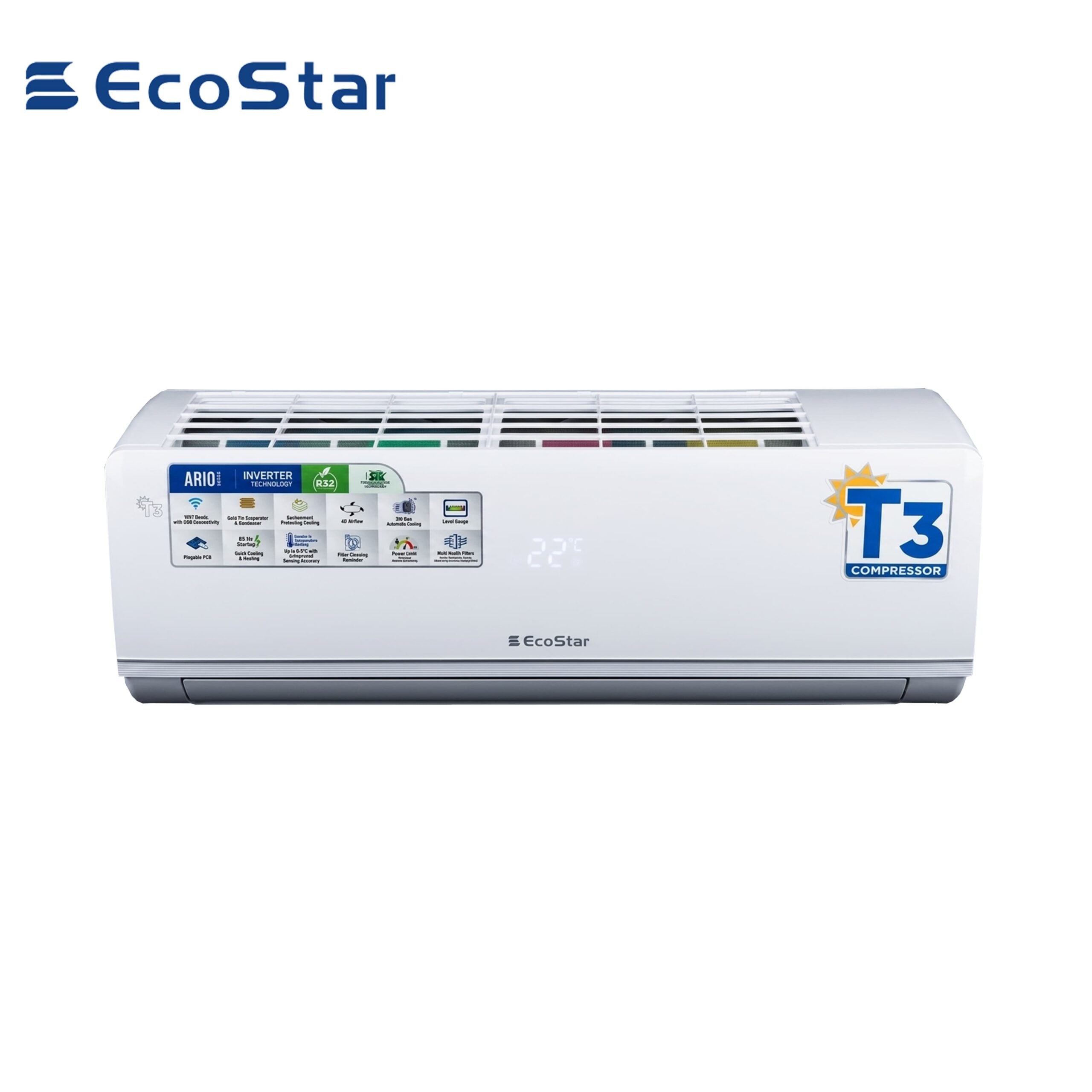 ESAC 1.5-TON 18AR02WT3 ARIO MAX INVERTER ECOSTAR AIR CONDITIONER