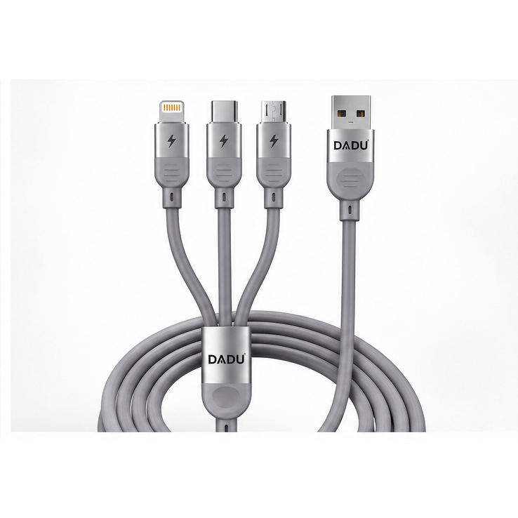 Umar Electronic Store DADU DC-C255 3-in-1 Fast Charging Cable