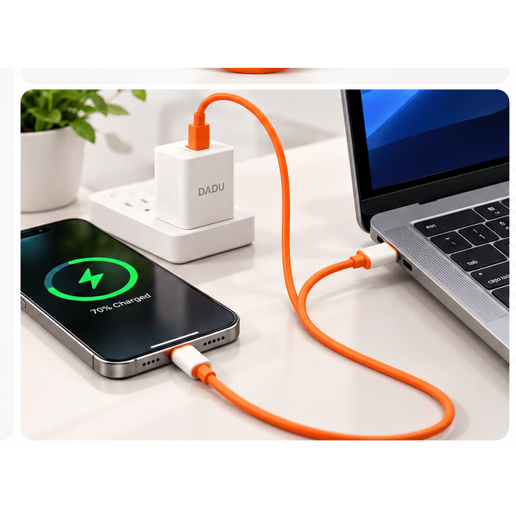 Umar Electronic Store DADU DC-C272 60W USB-C Silicone Fast Charging Cable