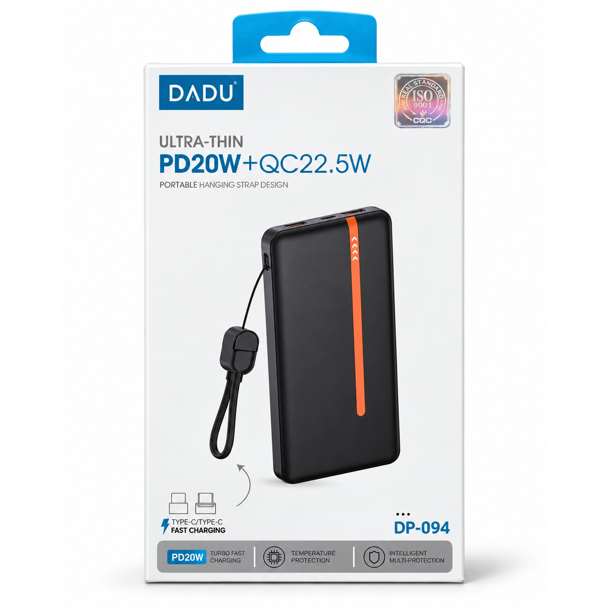 Umar Electronic Store DADU DP-094 10000mAh Ultra-Thin 22.5W Power Bank
