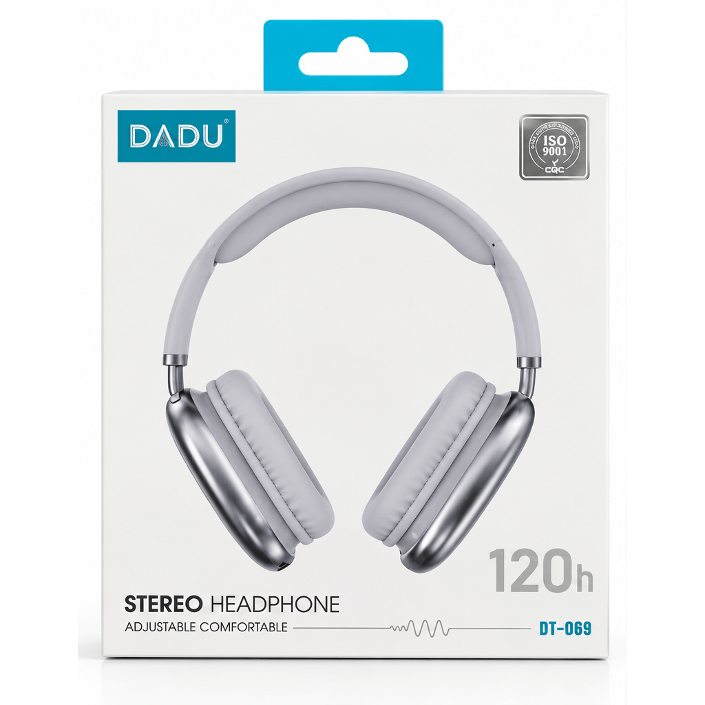 Umar Electronic Store DADU DT-069 Wireless Bluetooth 5.4 Over-Ear Headphones