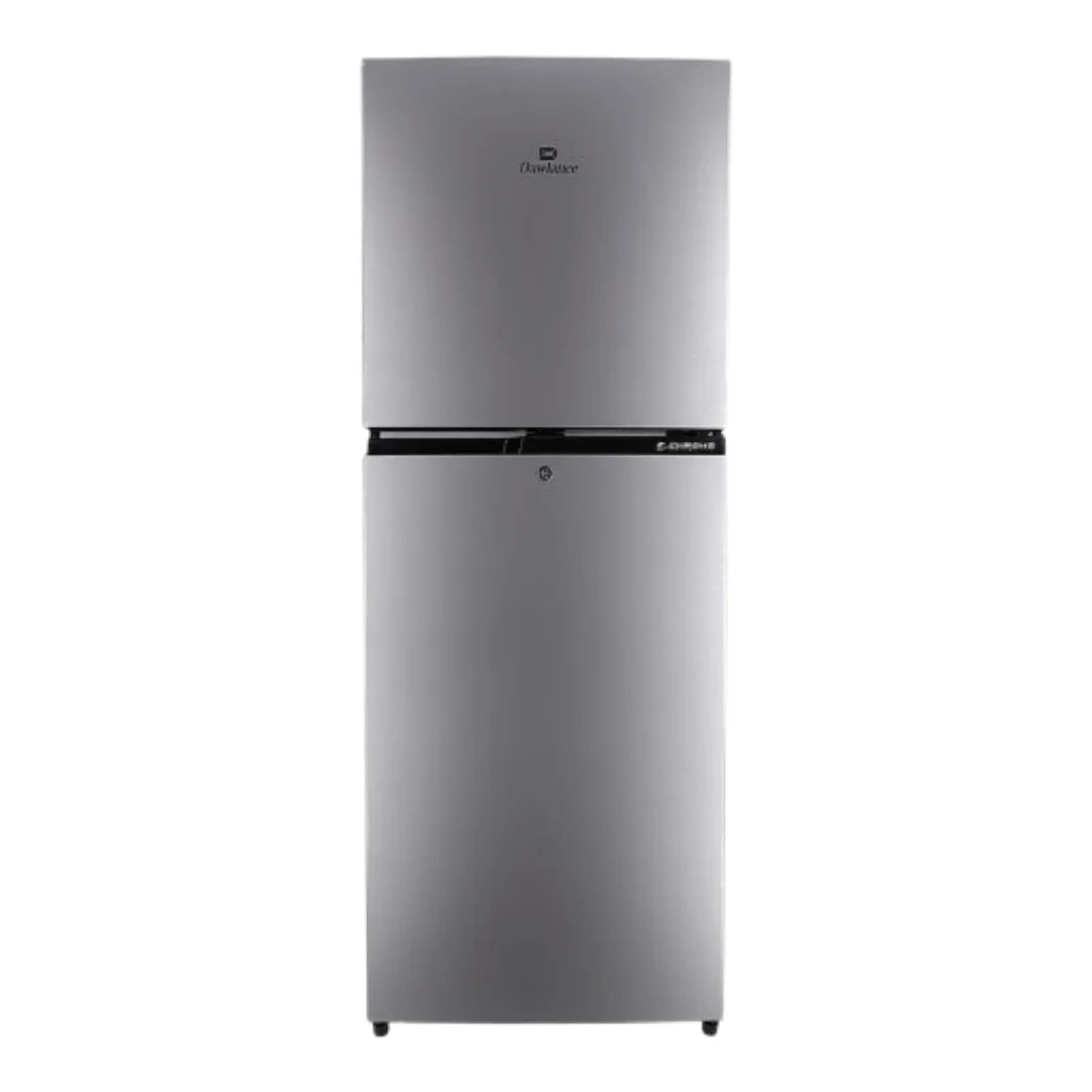 Dawlance 9140WB E-Chrome Non-Inverter Double Door Refrigerator (Metallic Grey)