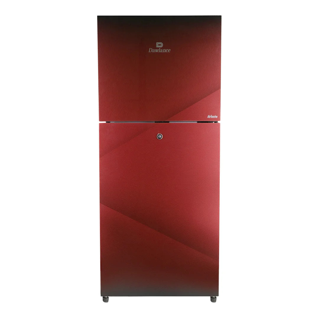 Dawlance 9160LF Avante Non-Inverter Double Door Refrigerator (Pearl Red)