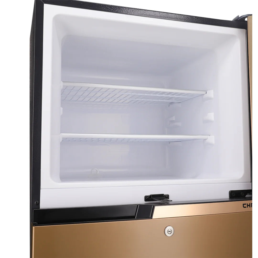 Dawlance 9169WB Chrome Non-Inverter Double Door Refrigerator (Pearl Copper)