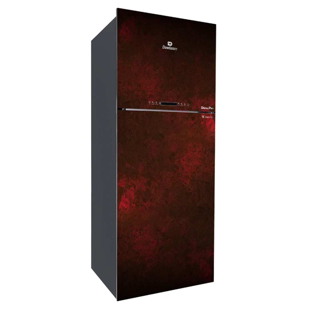 Dawlance 91999 DigitalPro Inverter Double Door Refrigerator (Magnetic Red)