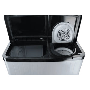 Dawlance DW 6570 Twin Tub Washing Machine (Glass Lid, Grey) - view 3